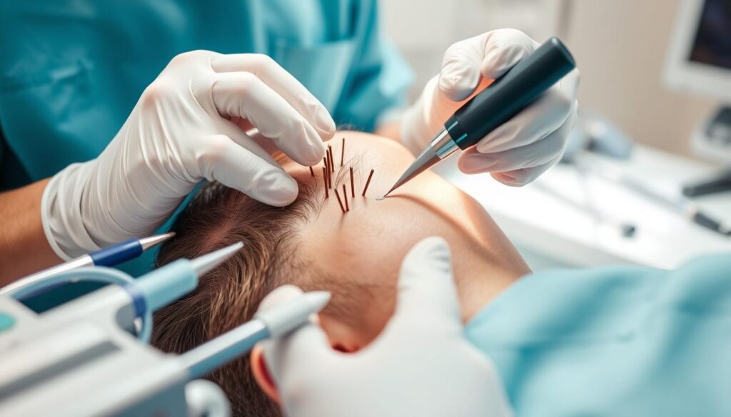 Transplante capilar dói? Entenda o que realmente acontece durante o procedimento