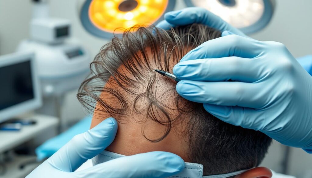 Transplante capilar em área frontal: desafios e técnicas mais usadas