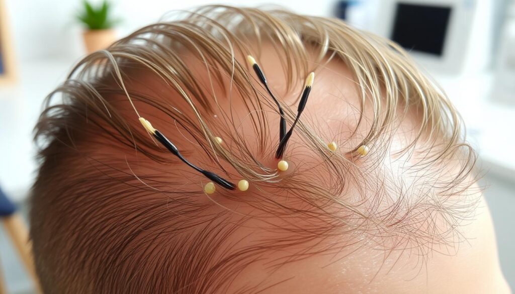 Quanto tempo leva para o cabelo transplantado começar a crescer